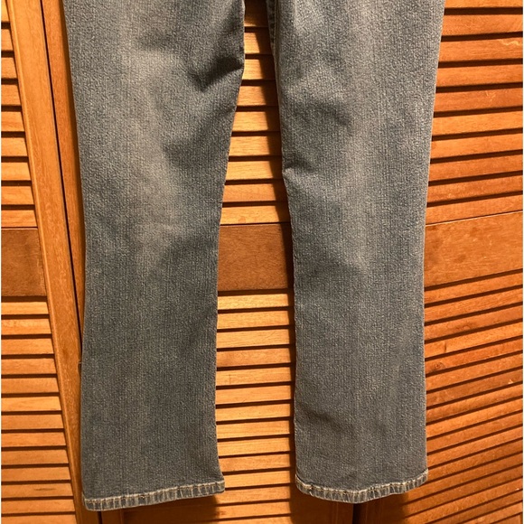 Levi's 518 Blue Superlow Stretch Boot Cut Jeans - Picture 14 of 16